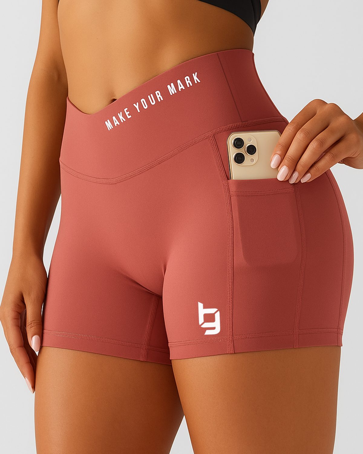 BG High-Waisted Performance Shorts