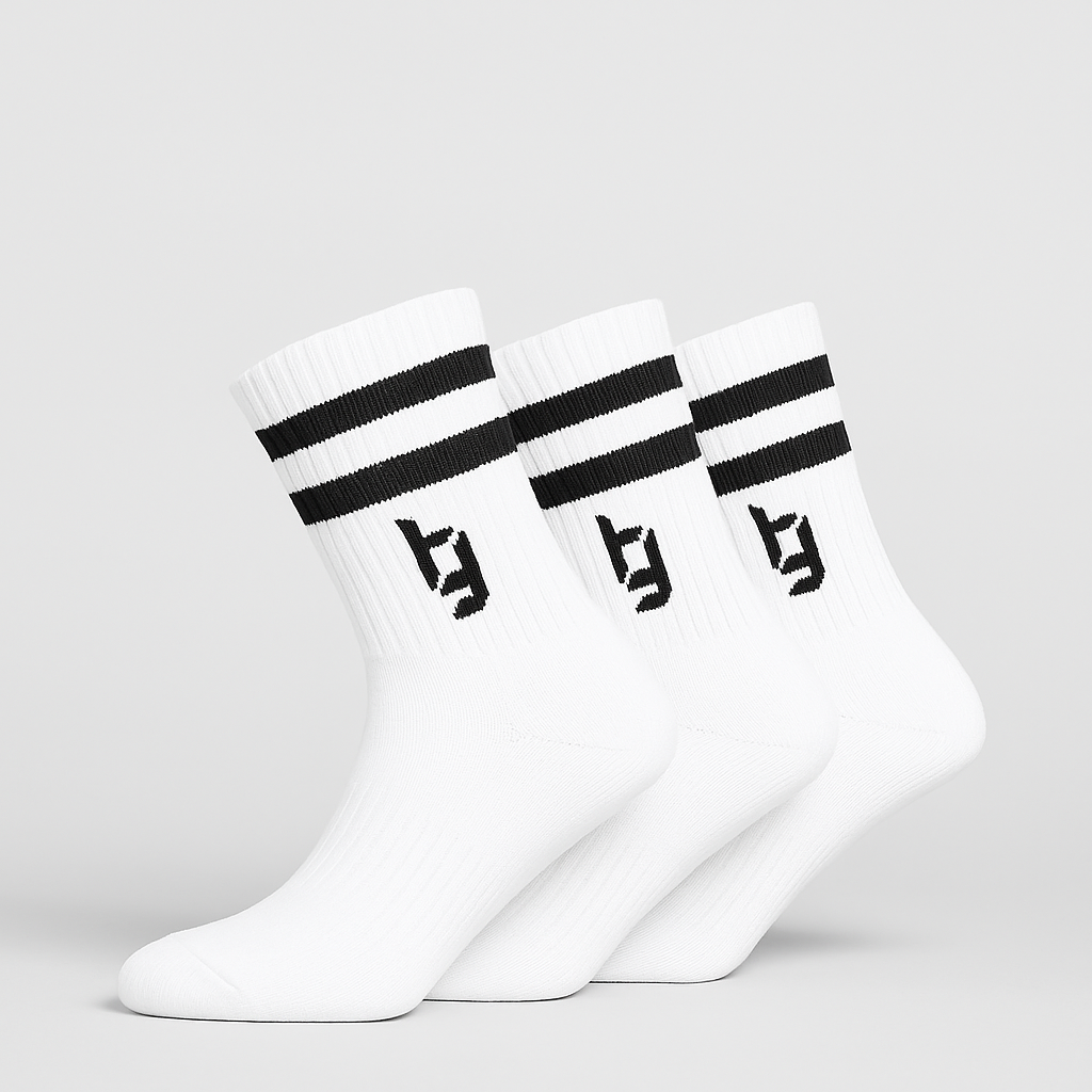 BG Comfort Crew Socks 3pk
