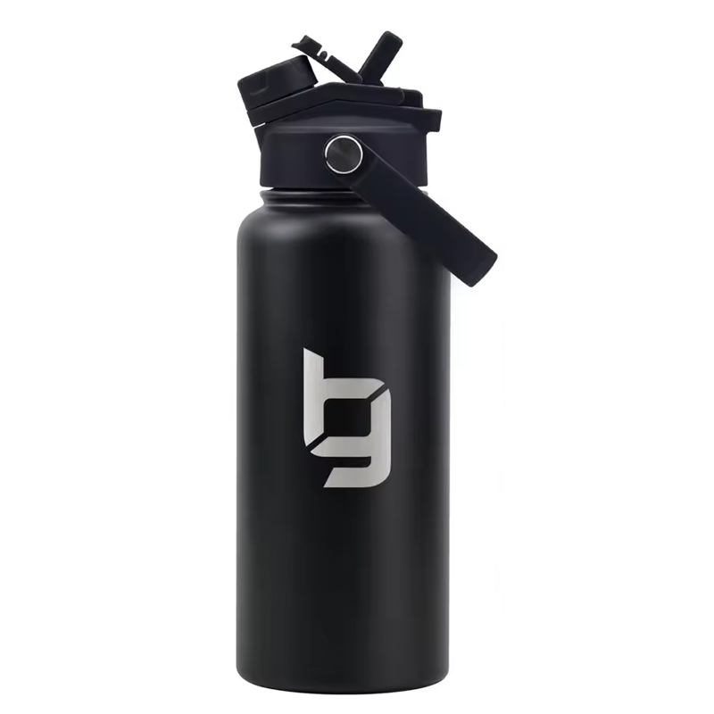 18 oz Metal Insulated Straw Bottle